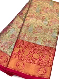 FLORAL SILK SAREE